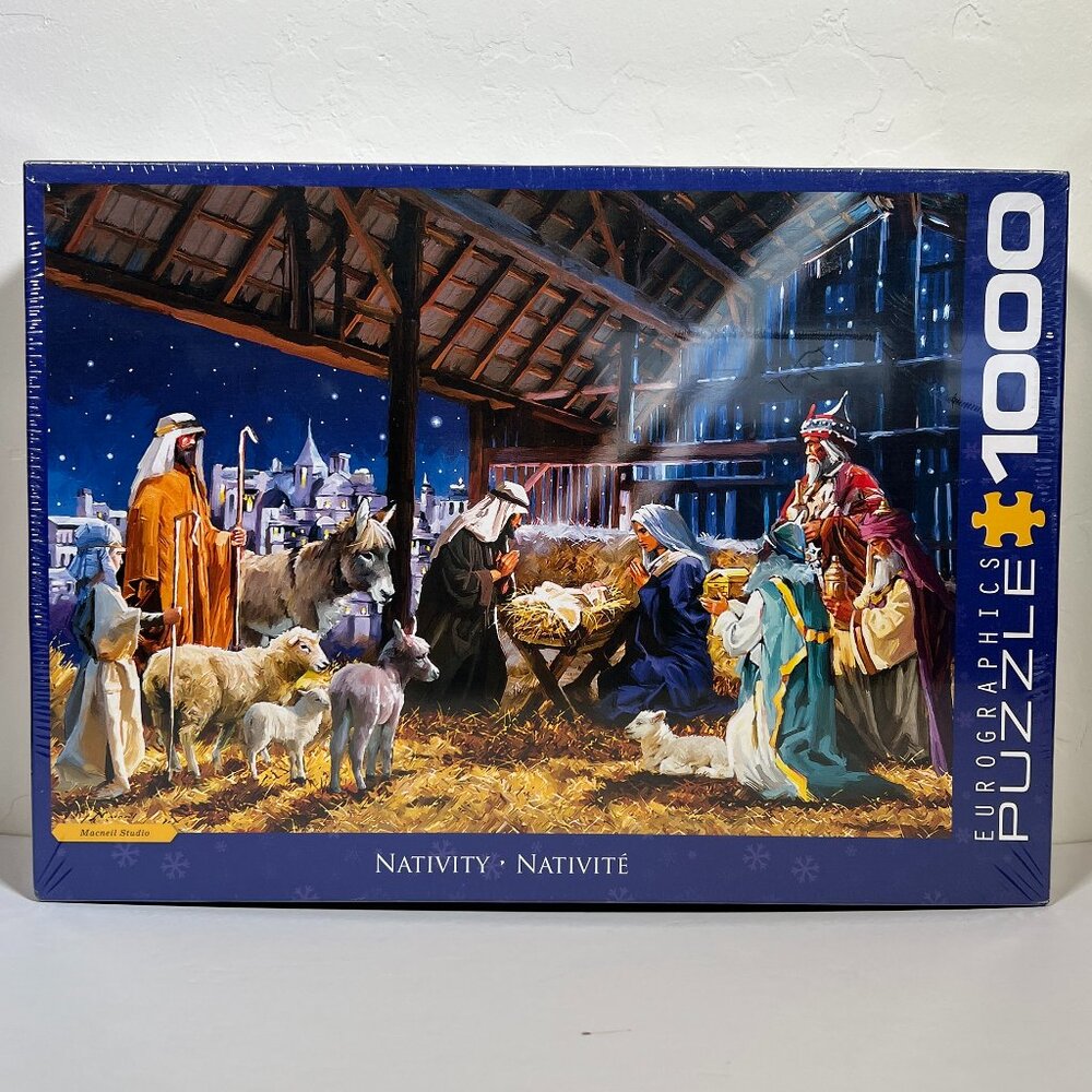 Nativity Jigsaw Puzzle 1000 Pieces Christmas New
